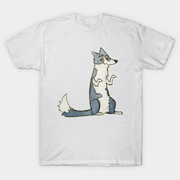 Border collie clever dog T-Shirt by bitingnclawing